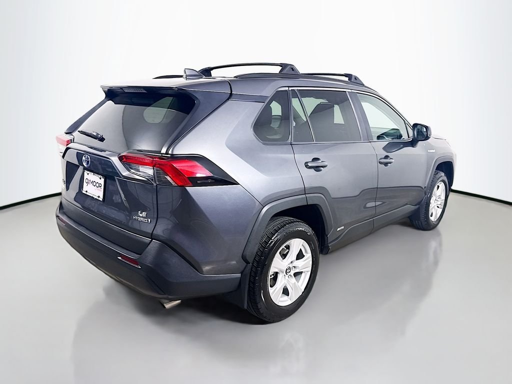 Used 2021 Magnetic Gray Metallic Toyota Hybrid LE image 7