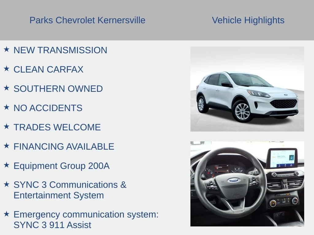 Used 2022 White Ford SE image 5