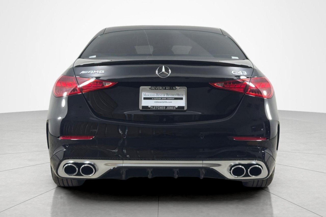 Used 2023 Black Mercedes-Benz AMG® C 43 image 4
