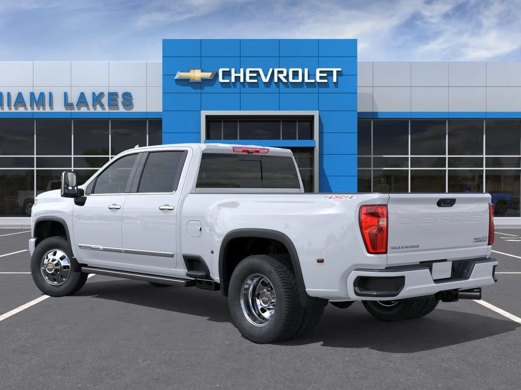 New 2026 Polar White Tricoat Chevrolet High Country DRW image 3