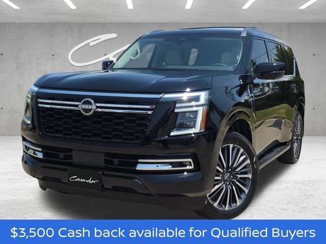 New 2026 Super Black Nissan Platinum Reserve image 1