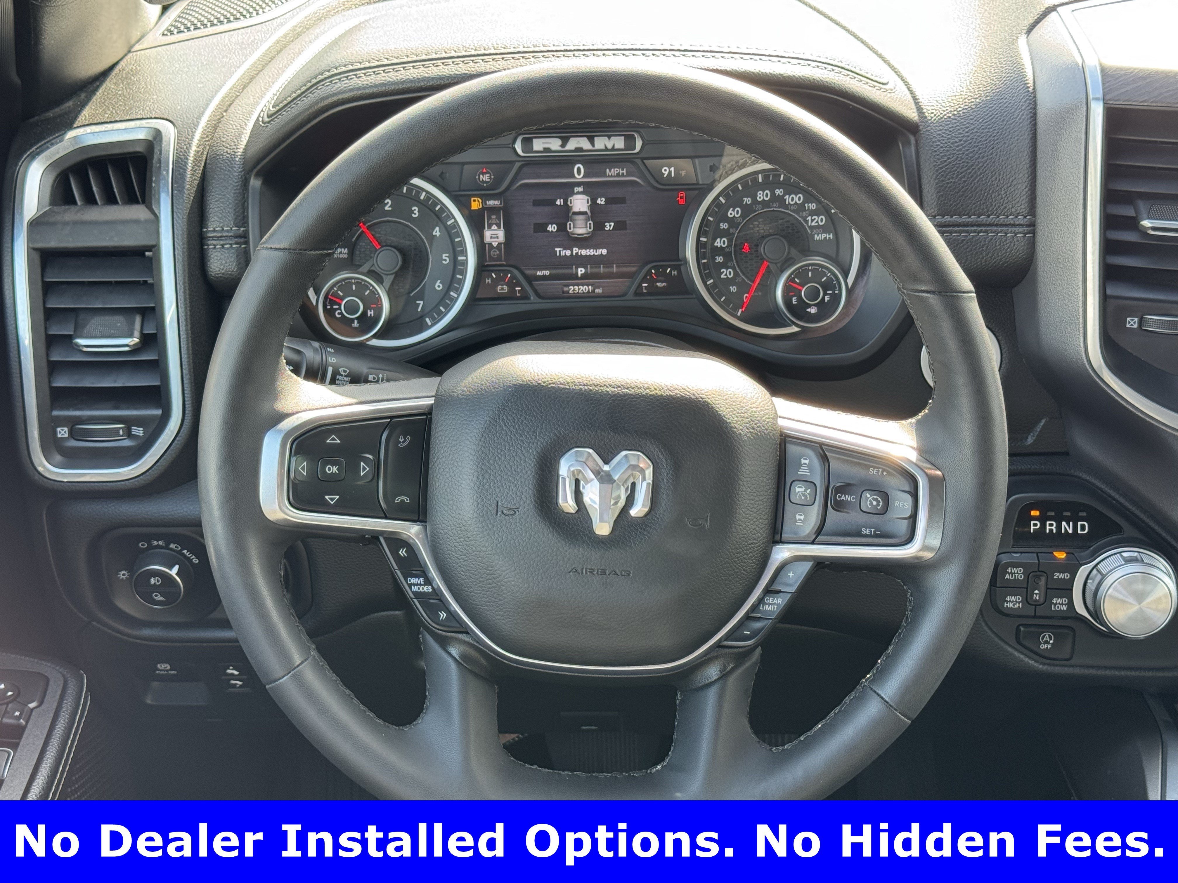 Used 2025 Bright White Clearcoat Ram Laramie image 11