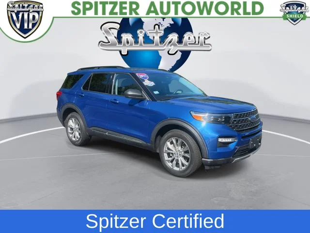 Used 2022 Blue Ford XLT image 2