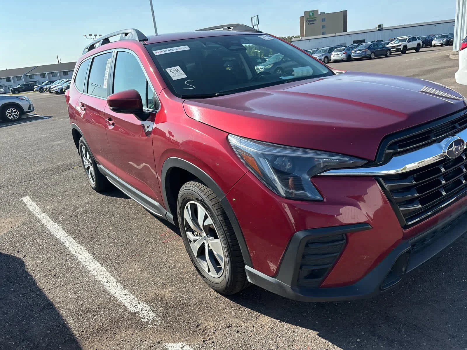 Used 2025 Crimson Red Pearl Subaru Premium image 7