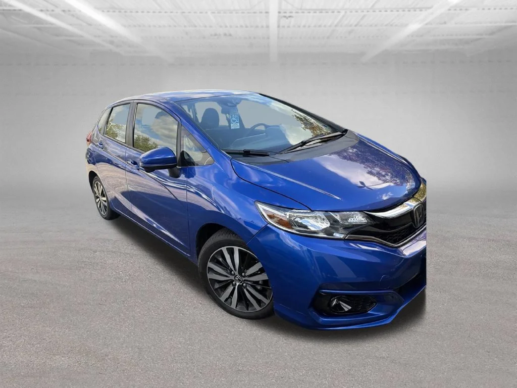 Used 2019 Blue Honda EX image 7