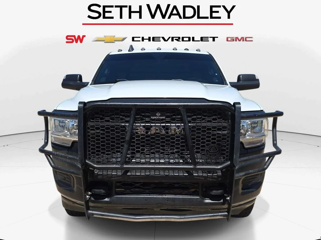 Used 2022 Bright White Clearcoat Ram Tradesman image 2