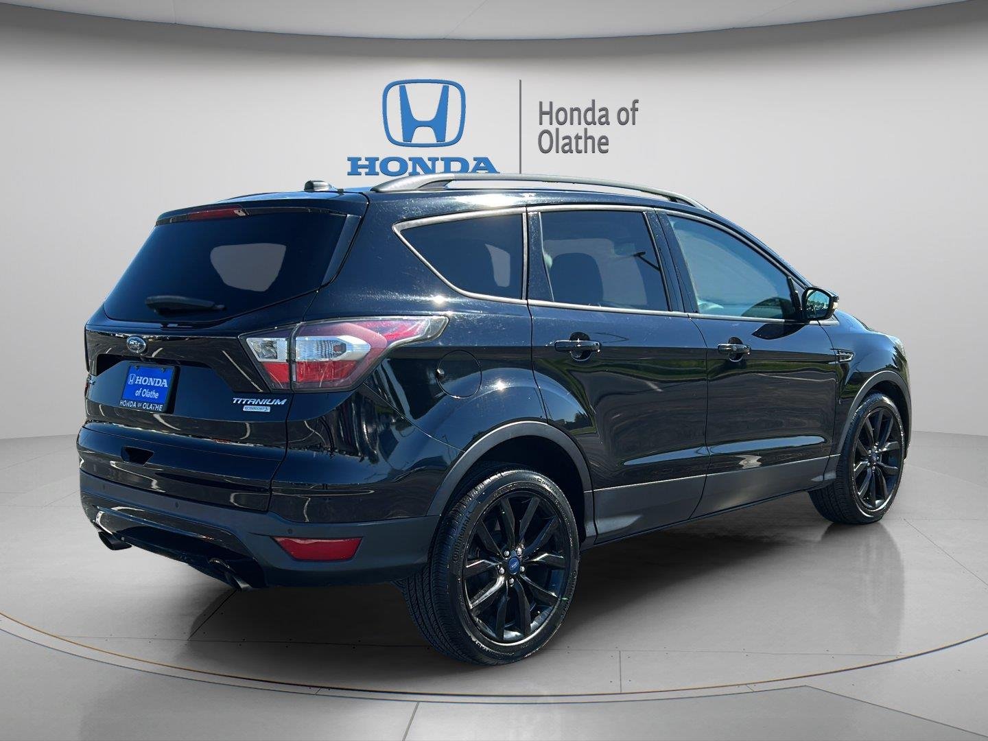 Used 2017 Shadow Black Ford Titanium image 3