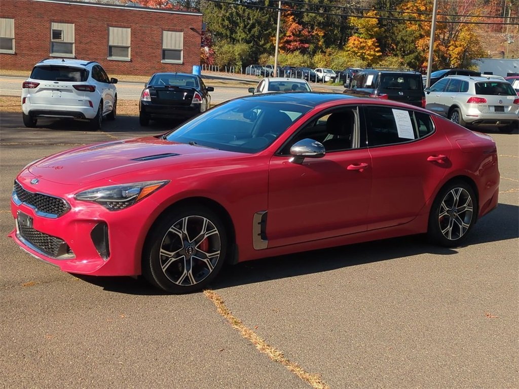 Used 2018 Kia Stinger GT2 with VIN KNAE55LC0J6016348 for sale in Thomaston, CT