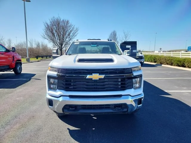 New 2025 Summit White Chevrolet Work Truck image 2