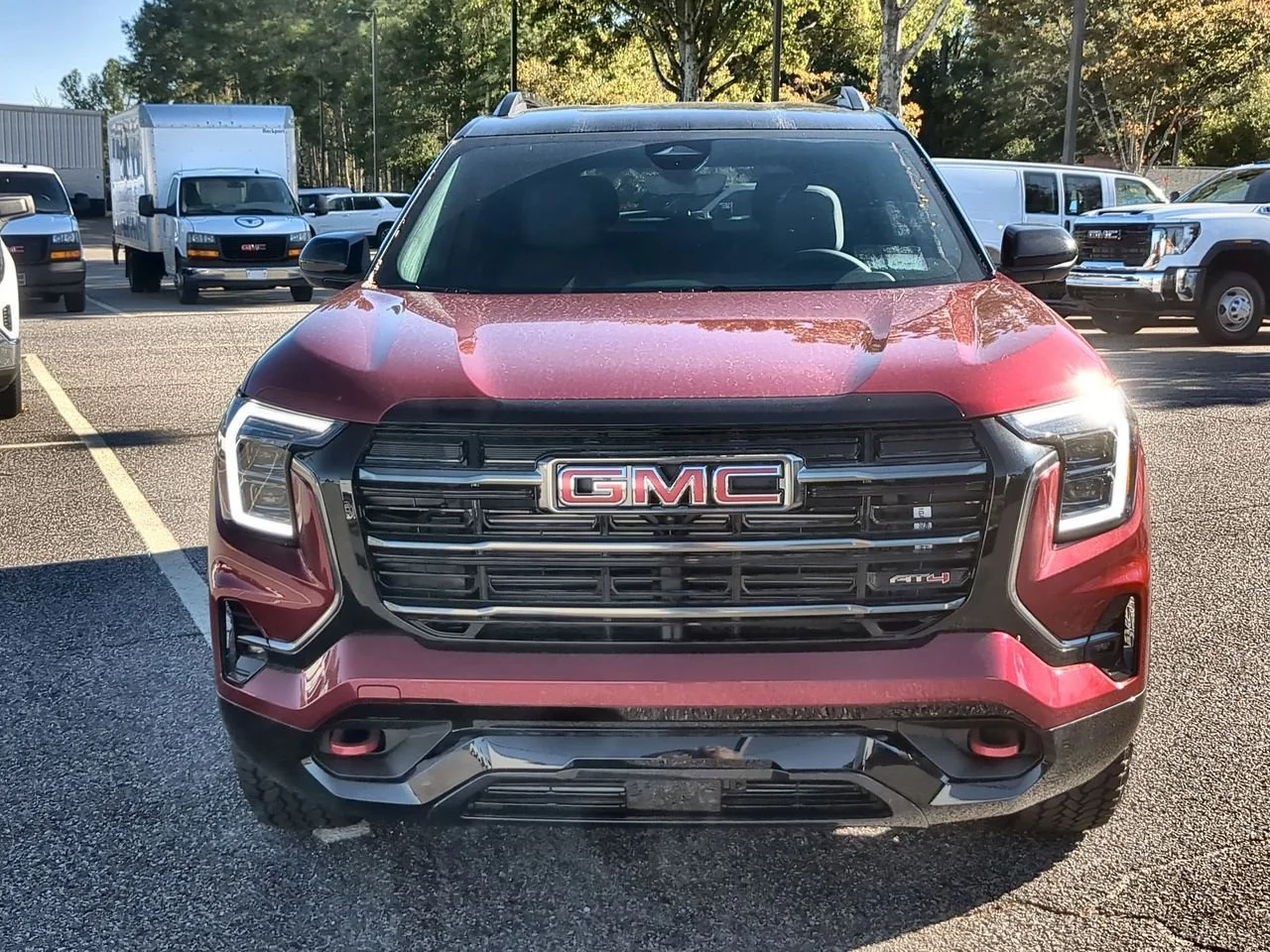 New 2026 Volcanic Red Tintcoat GMC AT4 image 3