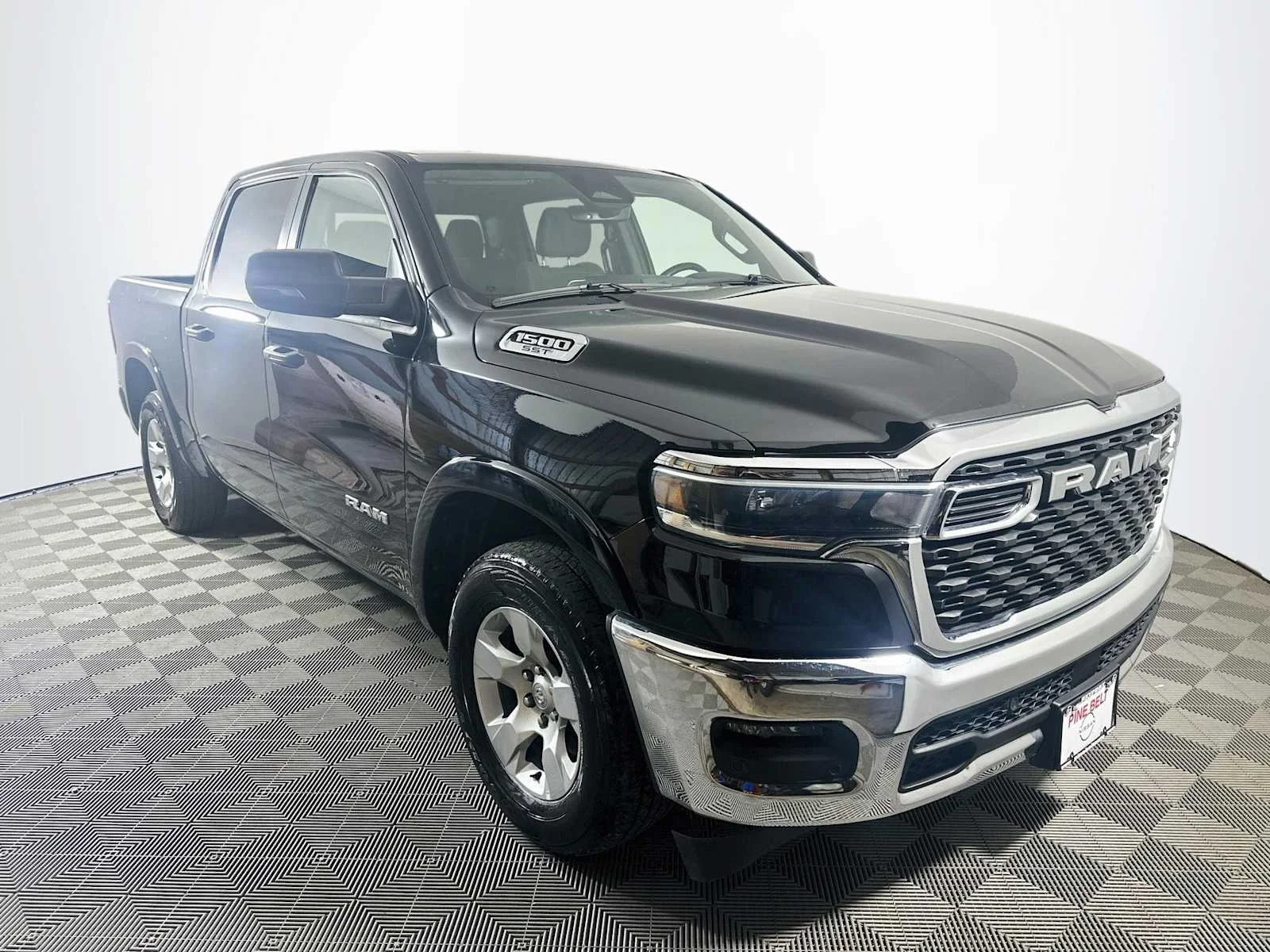 Used 2025 Diamond Black Crystal Pearlcoat Ram Big Horn image 3