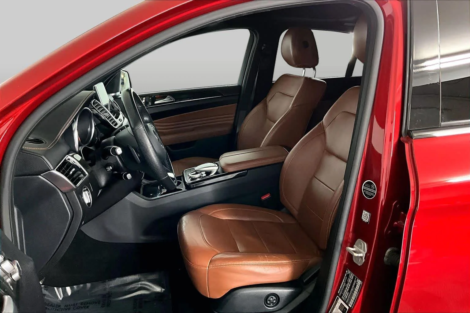 Used 2016 designo Cardinal Red Metallic Mercedes-Benz GLE 450 AMG® image 9