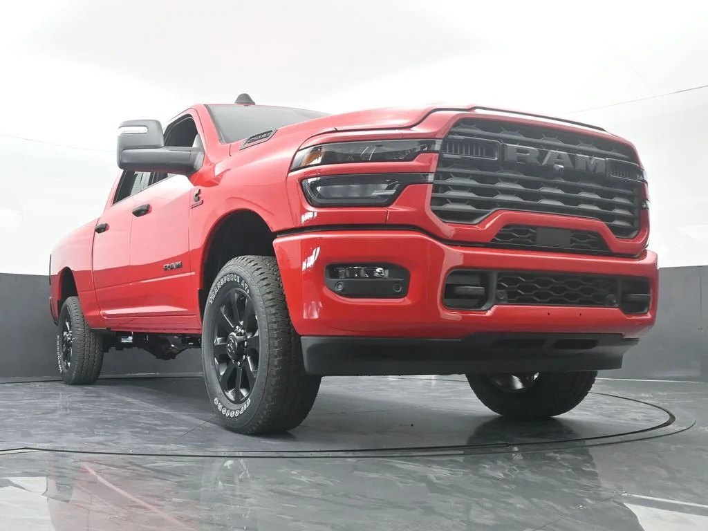 New 2026 Flame Red Clear-Coat Exterior Paint RAM Big Horn image 57