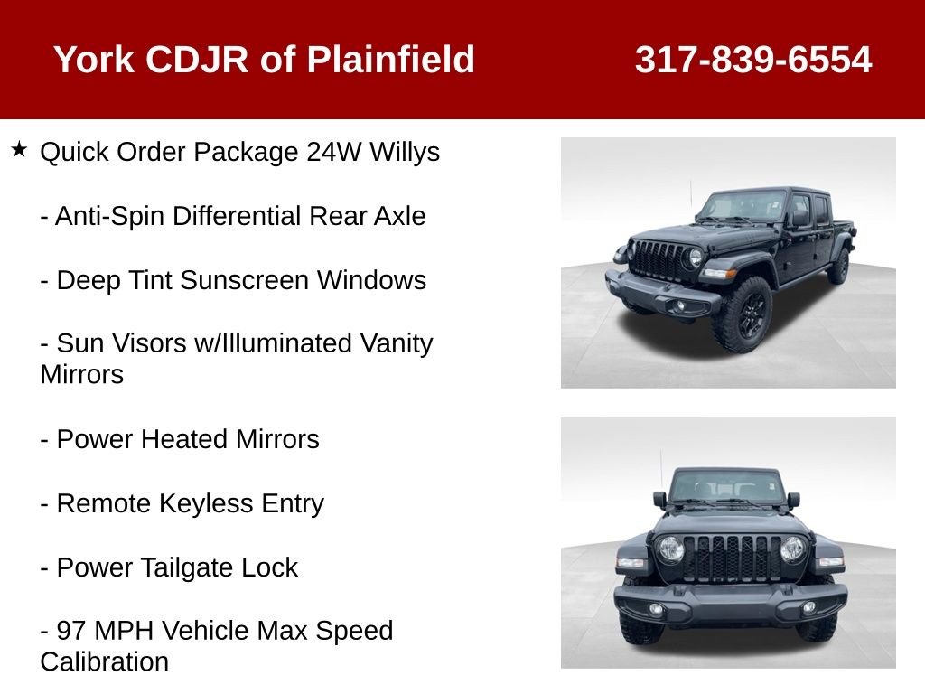 Used 2023 Black Jeep Willys image 30
