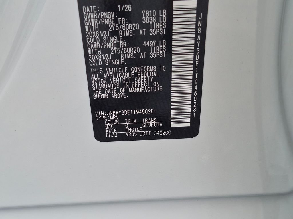 New 2026 White Nissan PRO-4X image 31