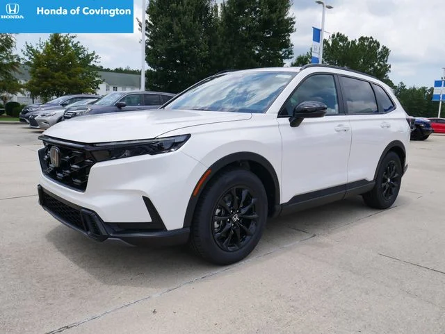 New 2026 Platinum White Pearl Honda 2WD Sport-L Hybrid image 6