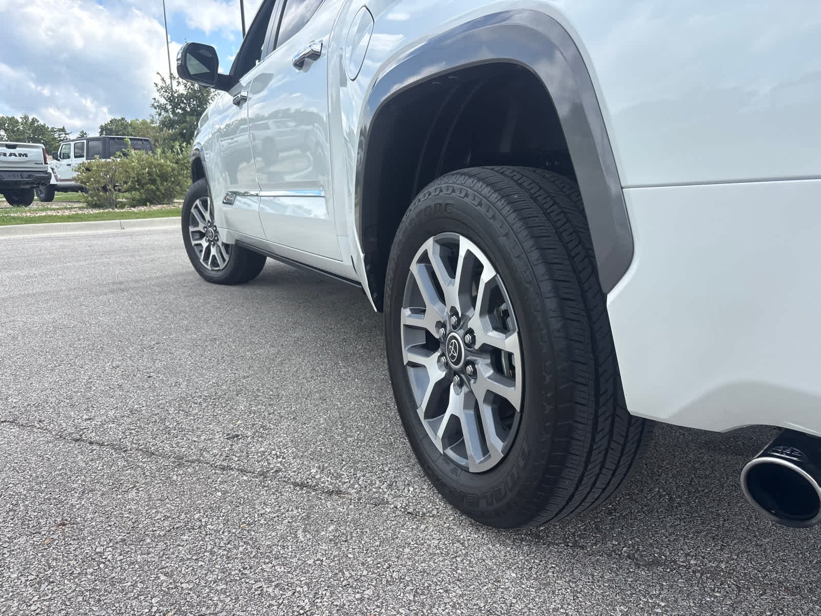 Used 2024 Wind Chill Pearl Toyota 1794 Edition Hybrid image 7