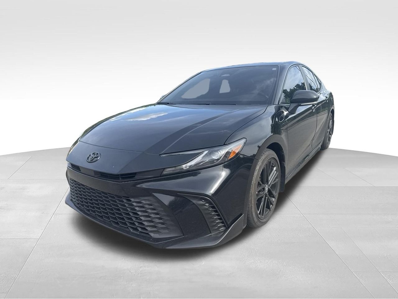Used 2025 Black Toyota SE image 1