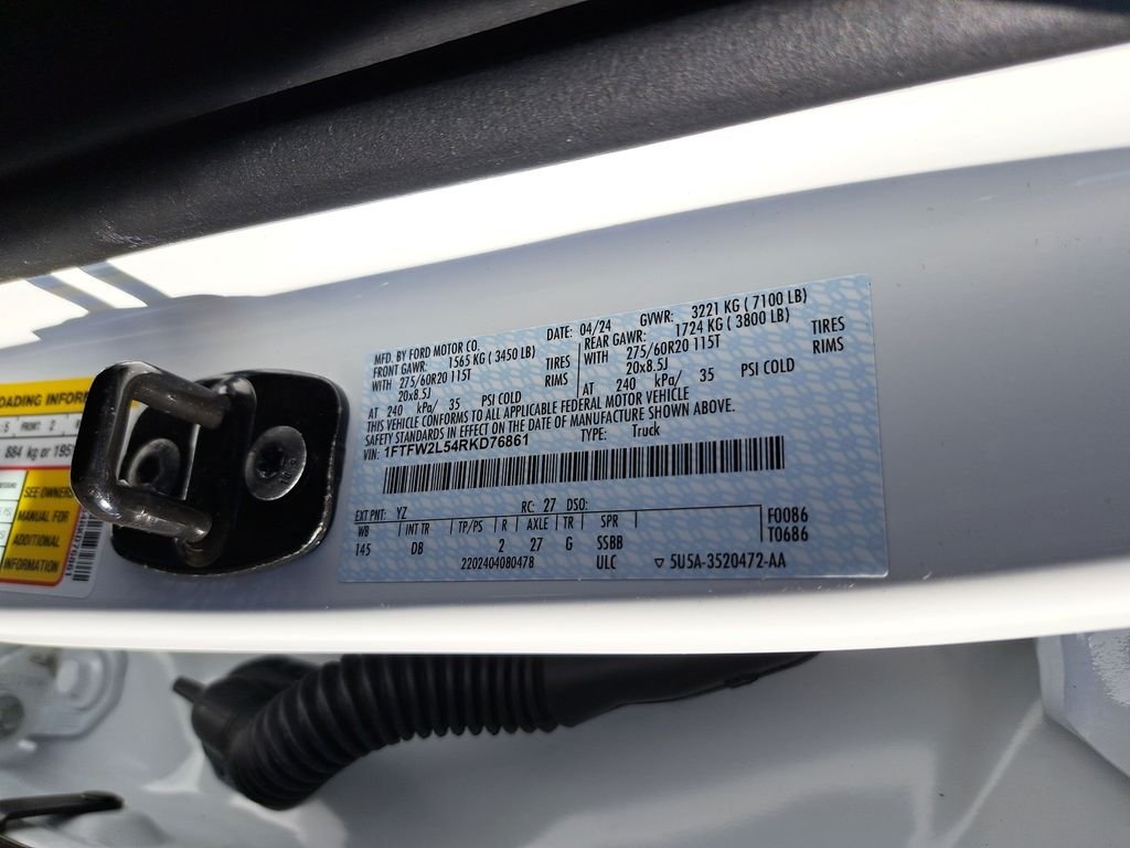 Used 2024 White Ford STX image 38