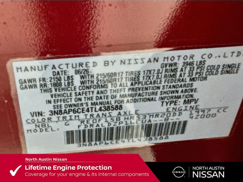 New 2026 Red Nissan SV image 39