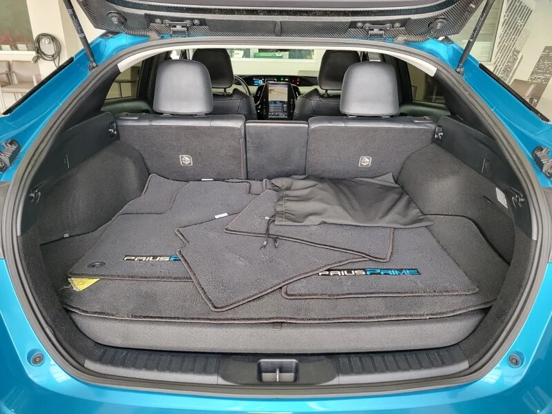Used 2019 Blue Magnetism TOYOTA PREMIUM image 13