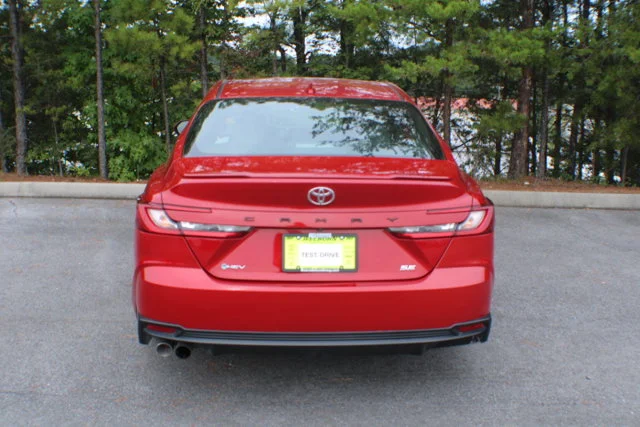Used 2025 Supersonic Red Toyota SE image 15