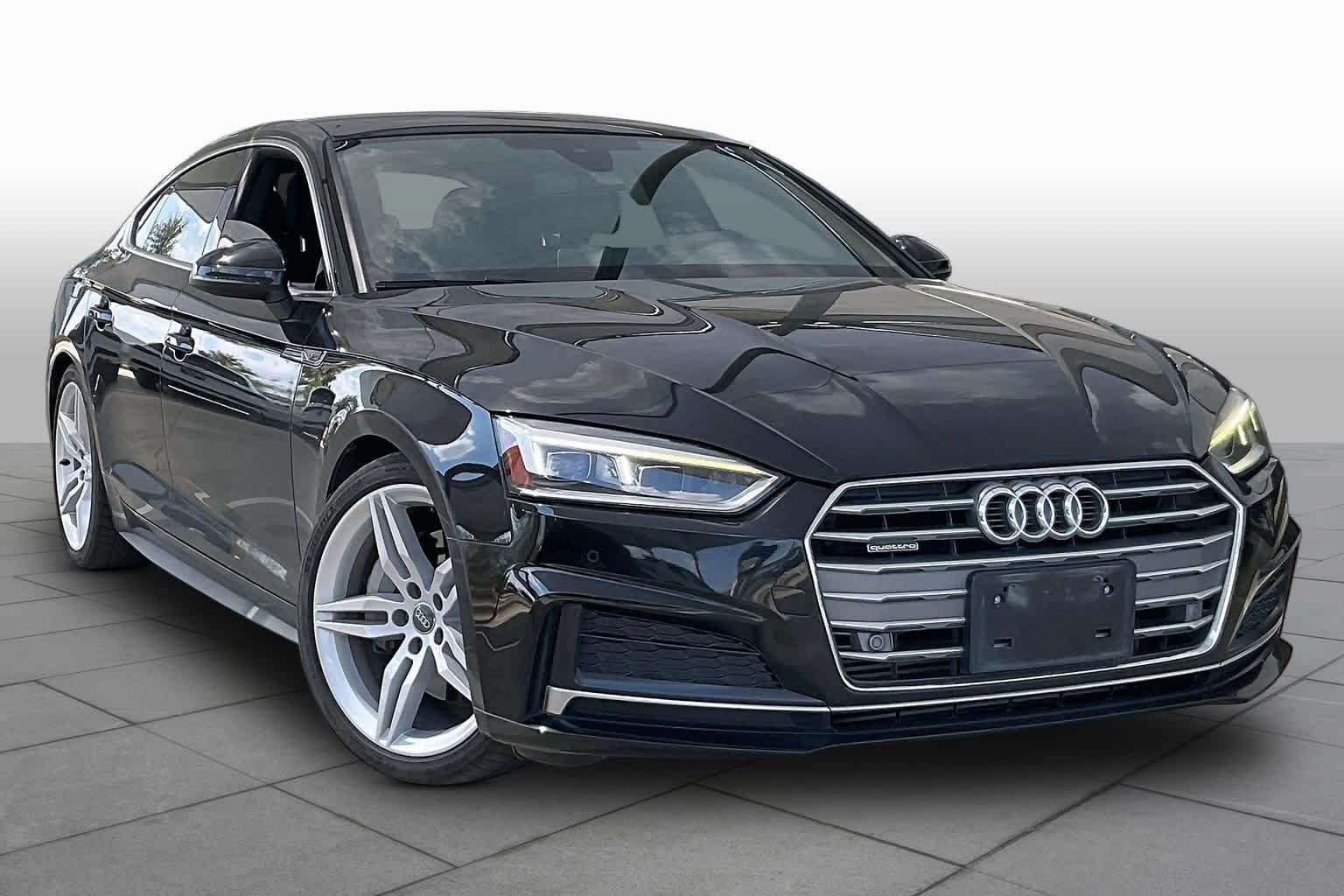 Used 2018 Mythos Black Metallic Audi Premium Plus image 3