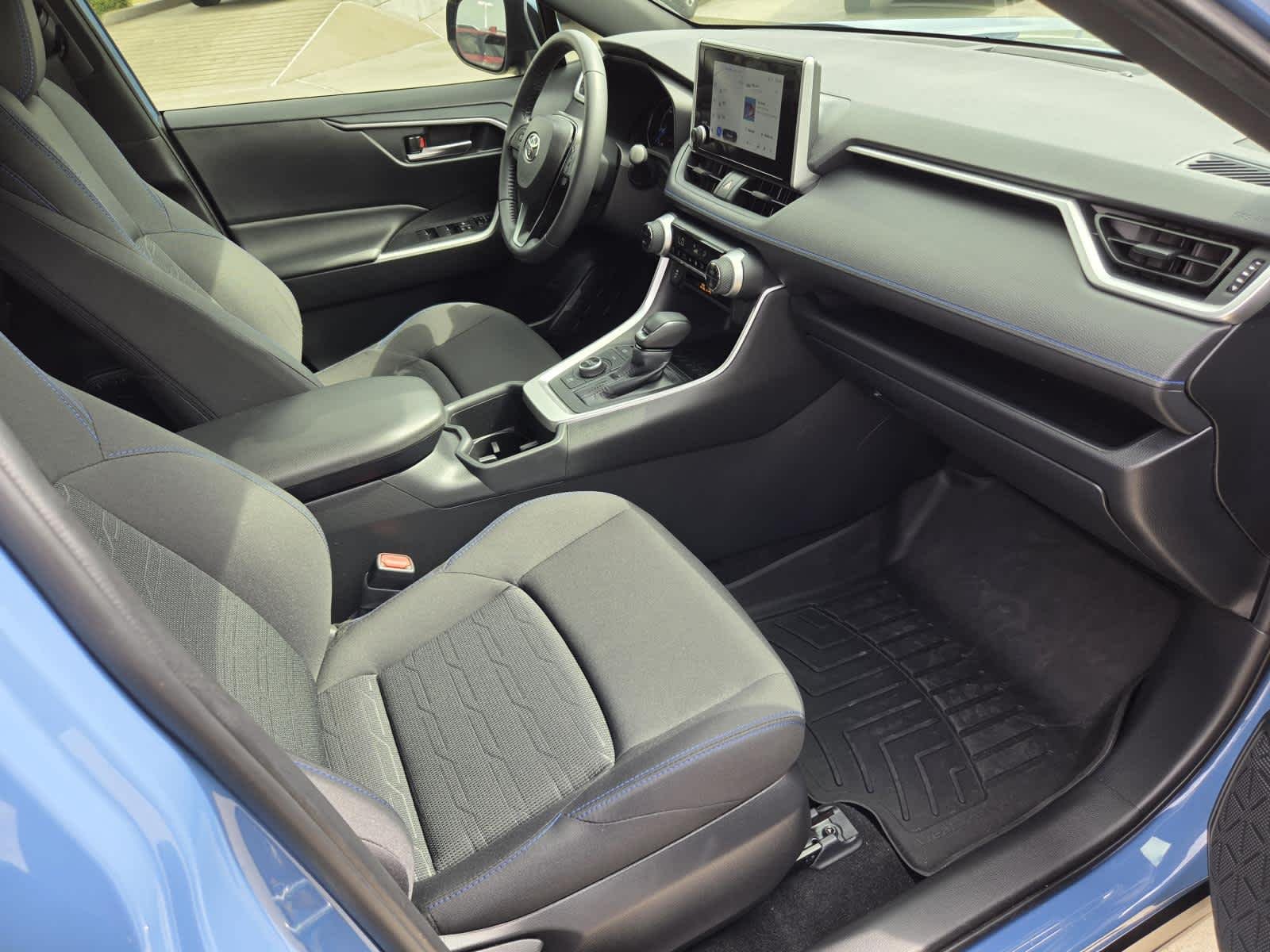 Used 2024 Cavalry Blue Toyota Hybrid SE image 9