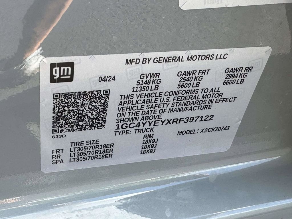 Used 2024 Gray Chevrolet ZR2 image 28
