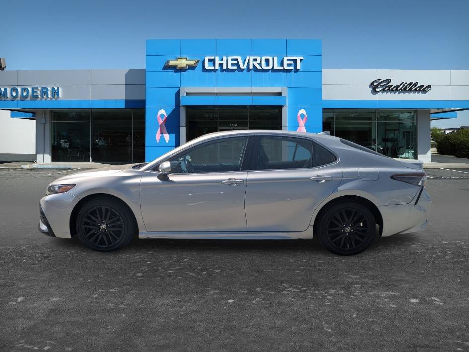Used 2024 Silver Toyota SE image 2