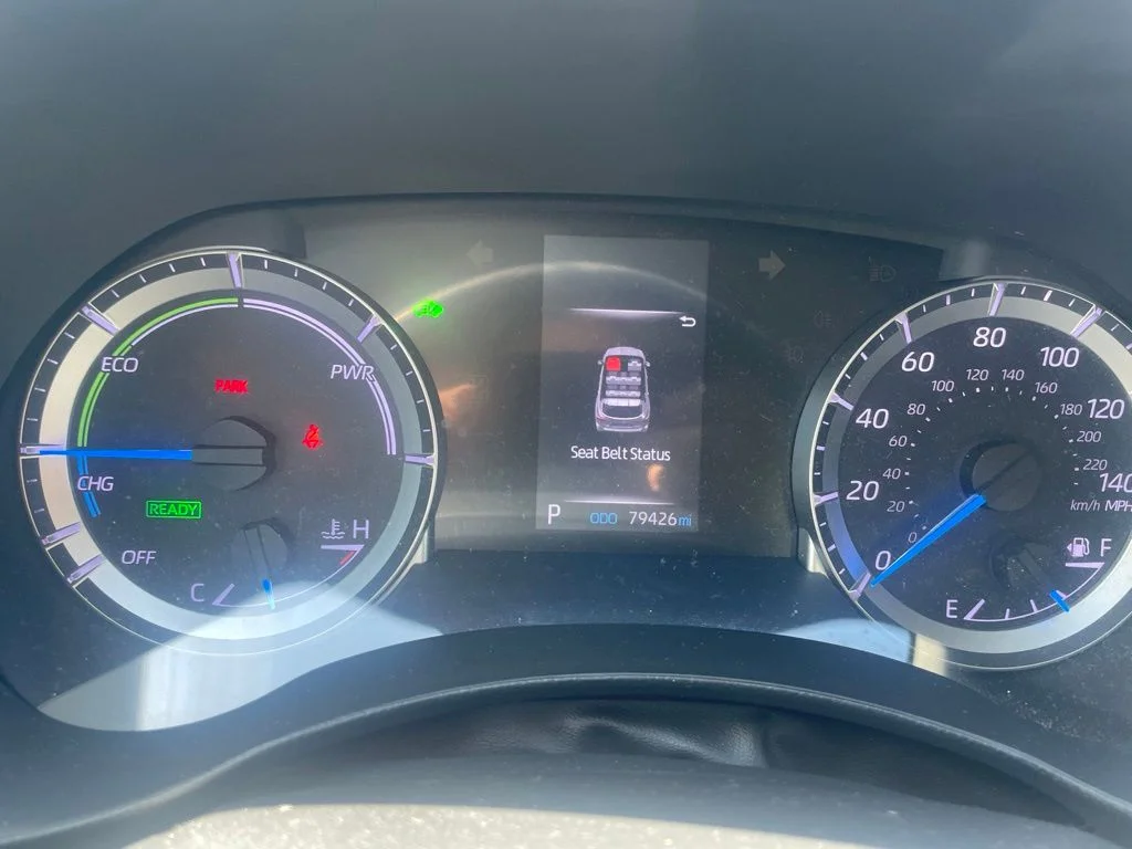 Used 2020 Celestial Silver Metallic Toyota LE image 2