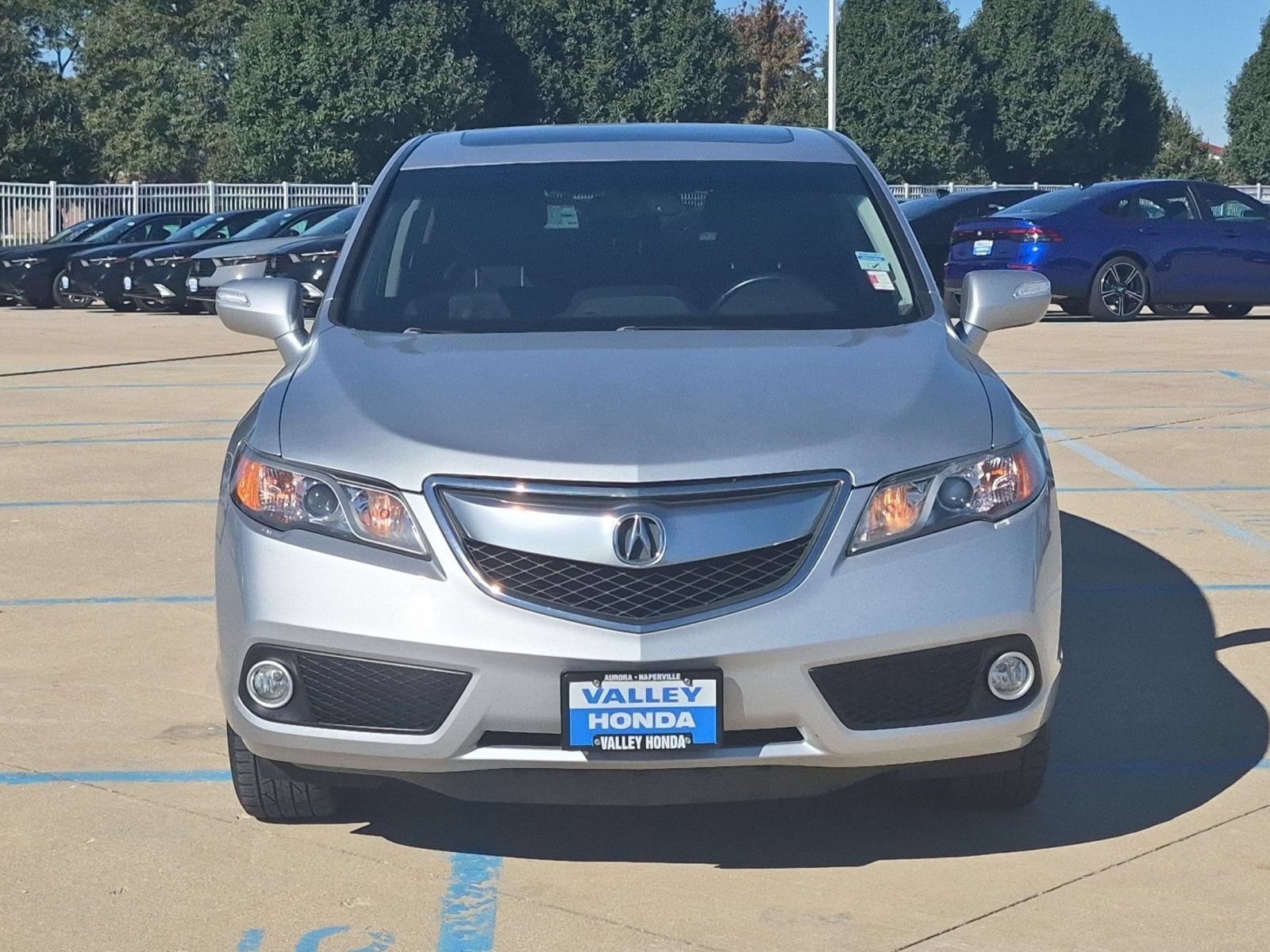 Used 2014 Forged Silver Metallic Acura AWD w/ Technology Package image 3