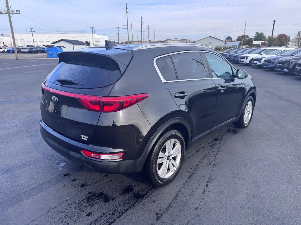 Used 2017 Black Cherry Kia LX image 5