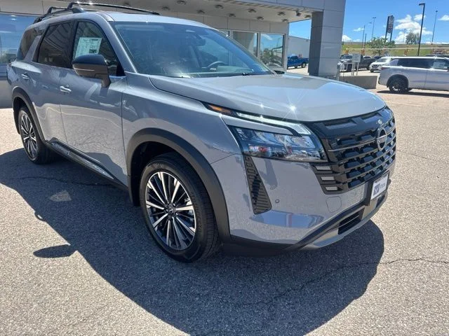 New 2026 Boulder Gray Pearl Nissan Platinum image 2