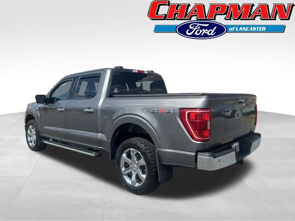 Certified Used 2022 Gray Metallic Ford XLT image 3