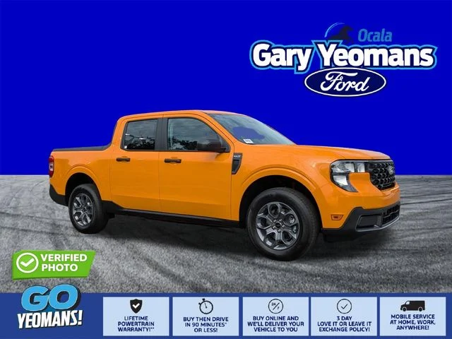 New 2026 Orange Fury Metallic Tri-Coat Ford XLT image 1