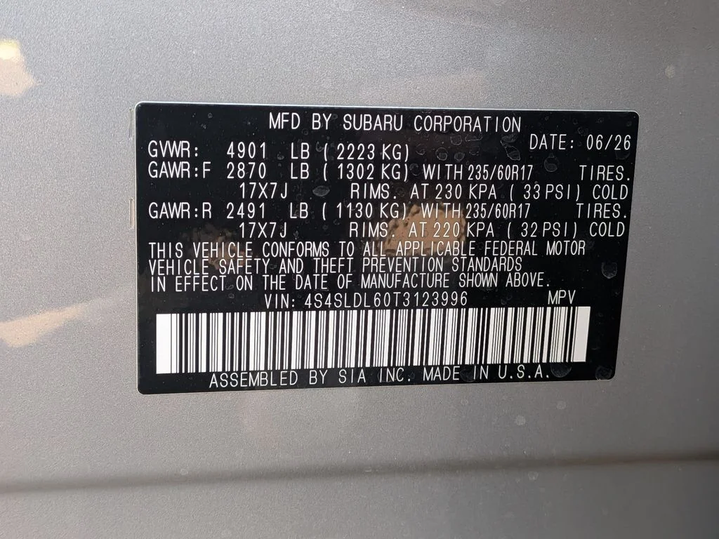 New 2026 RIVER ROCK PEARL Subaru Wilderness image 27