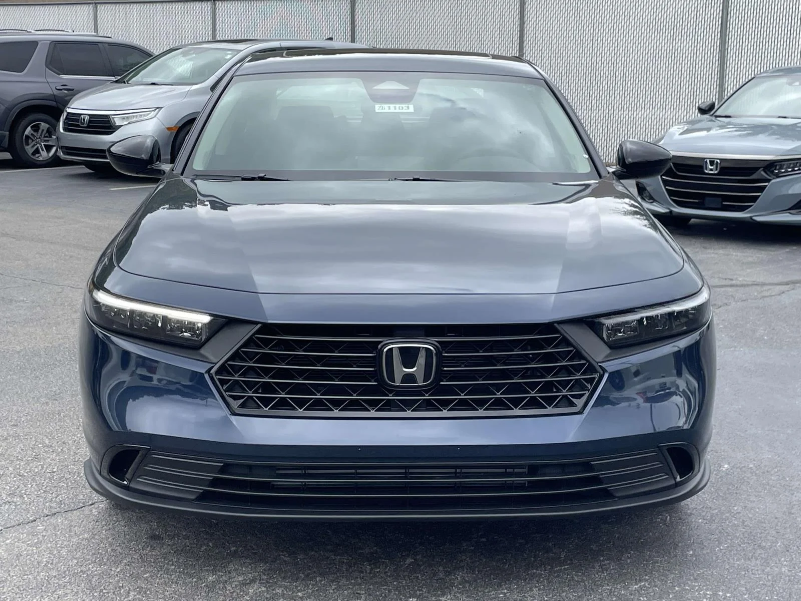 New 2026 Canyon River Blue Metallic Honda SE CVT image 4