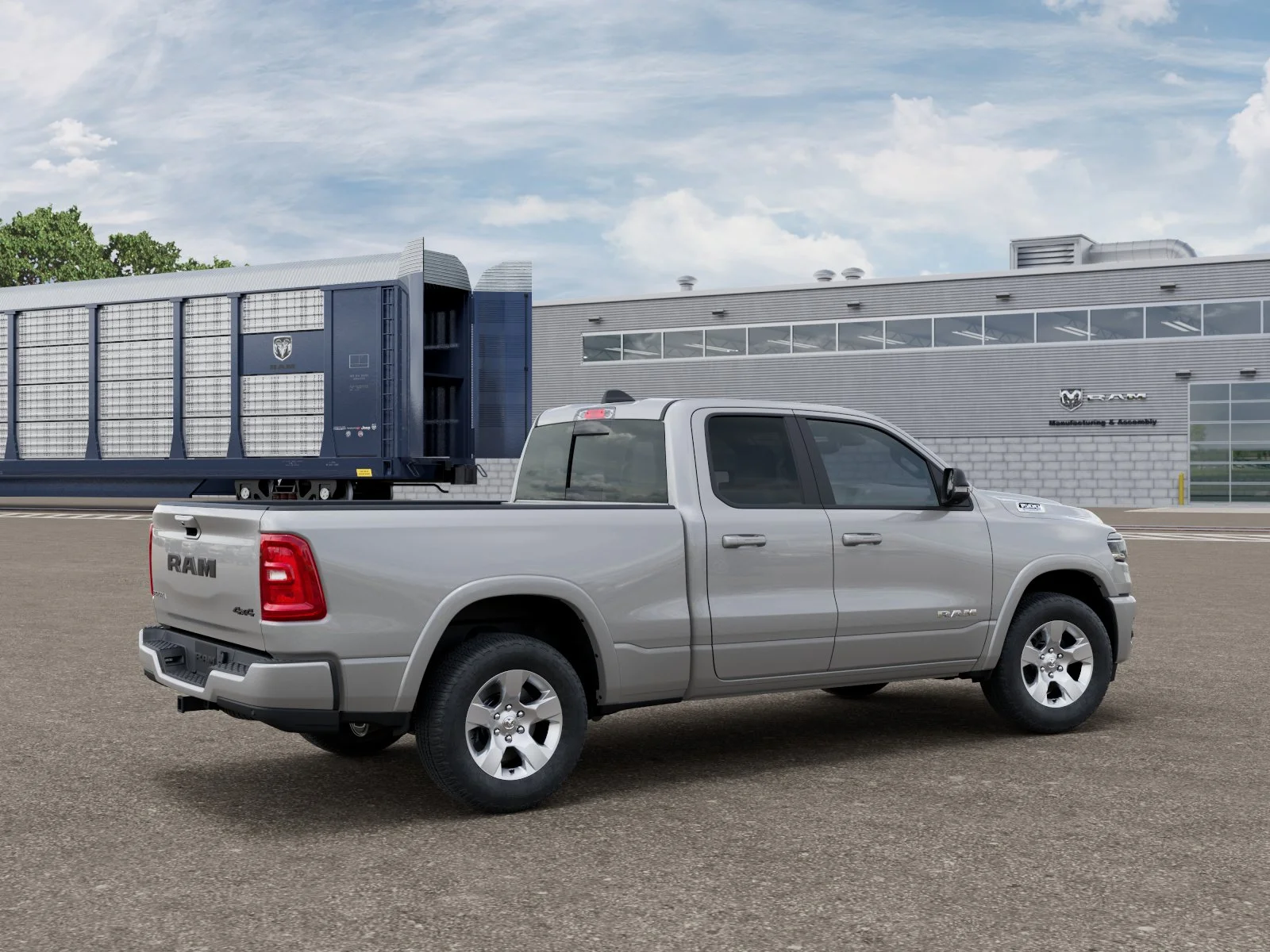 New 2026 Silver Zynith Exterior Paint RAM BIG HORN image 2