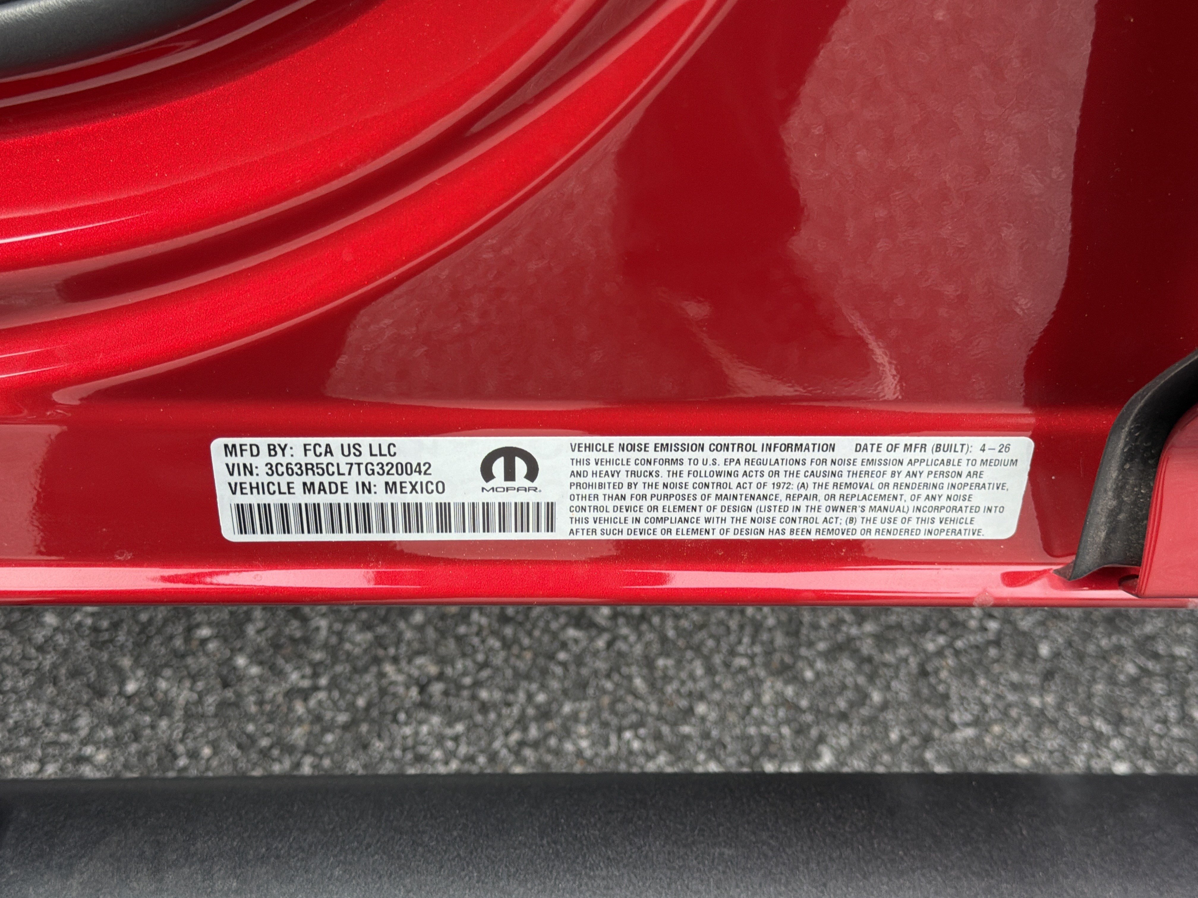 New 2026 Molten Red Pearlcoat RAM Tradesman image 38
