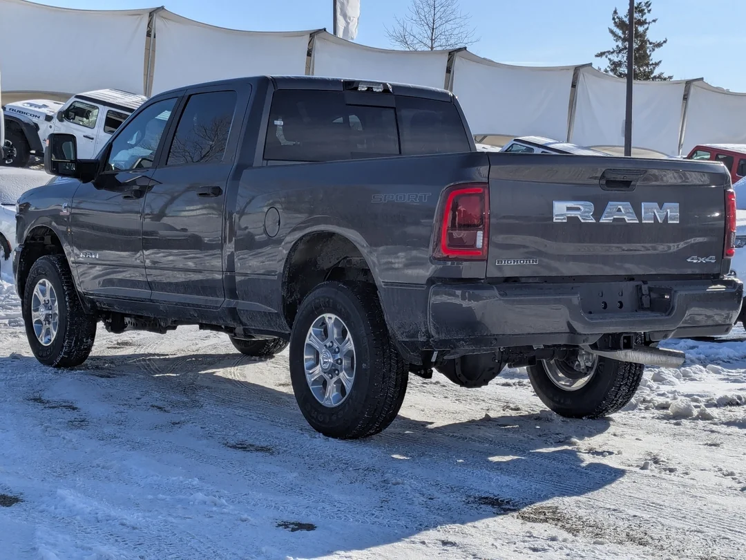 New 2026 Grey RAM Big Horn - - 4x4 - 6.7L Cummins HO Diesel - Big Horn Level 2 Plus Grp & More! image 6