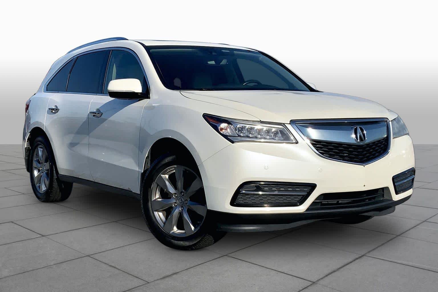 Used 2016 Crystal Black Pearl Acura w/Advance image 3