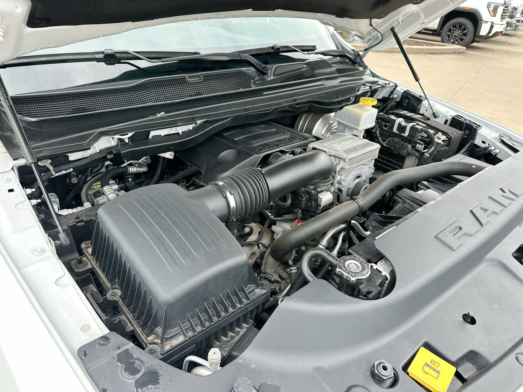 Used 2023 Bright White Clearcoat Ram Big Horn image 25