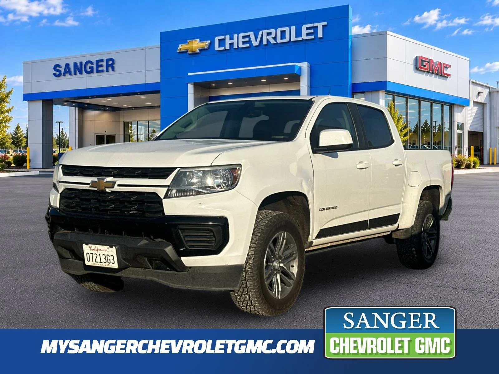Used 2021 SUMMIT WHITE Chevrolet 2WD Work Truck image 1