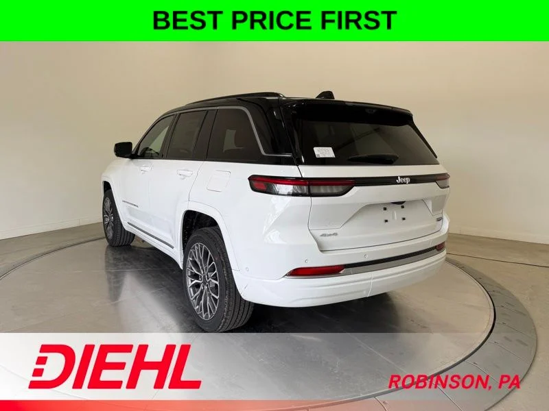 New 2026 Bright White Clear-Coat Exterior Paint Jeep Summit image 5
