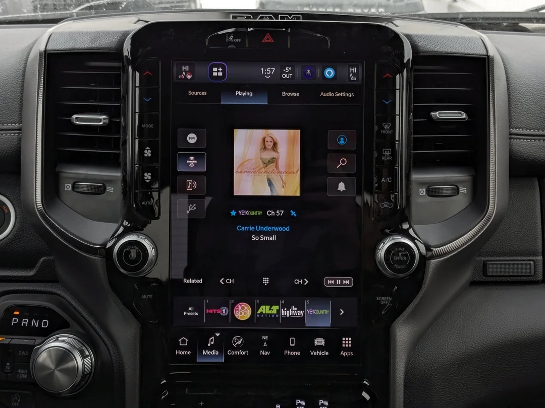 New 2026 Black RAM Sport - - Hurricane Turbo - 3.92 Axle - Anti-Spin Diff - Remote Start & More! image 21