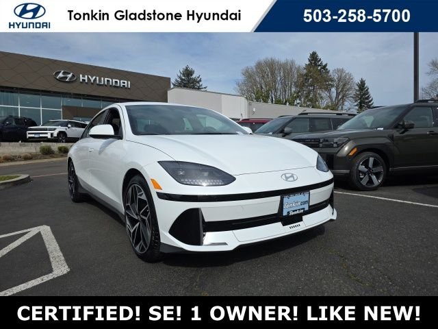 Certified 2024 Hyundai IONIQ 6 SE with VIN KMHM24AA6RA071779 for sale in Gladstone, OR