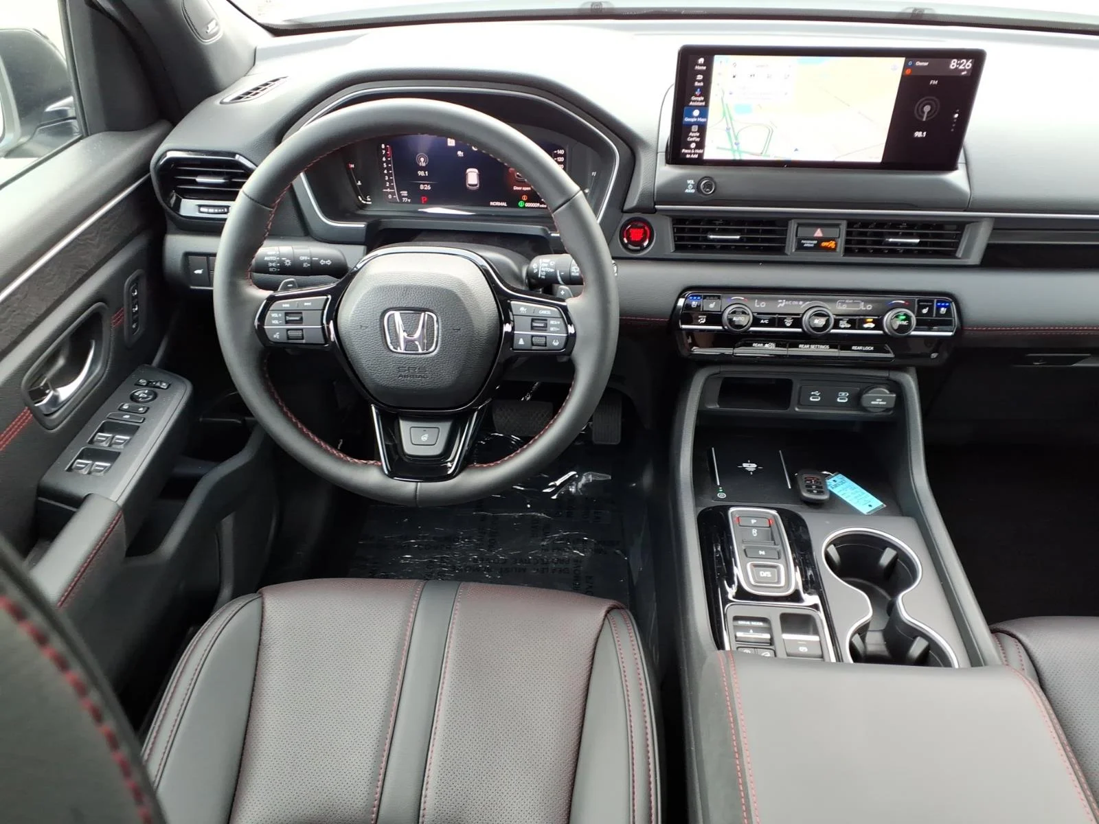 New 2026 Platinum White Pearl Honda Black Edition image 3