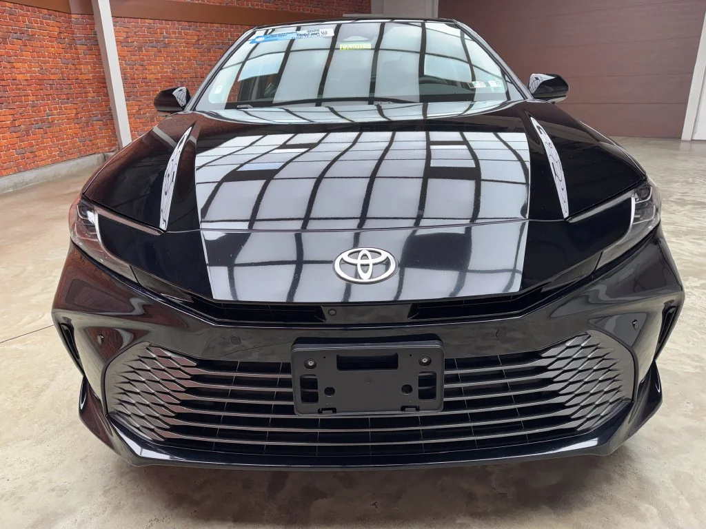 Certified Used 2025 Midnight Black Metallic Toyota XLE image 9