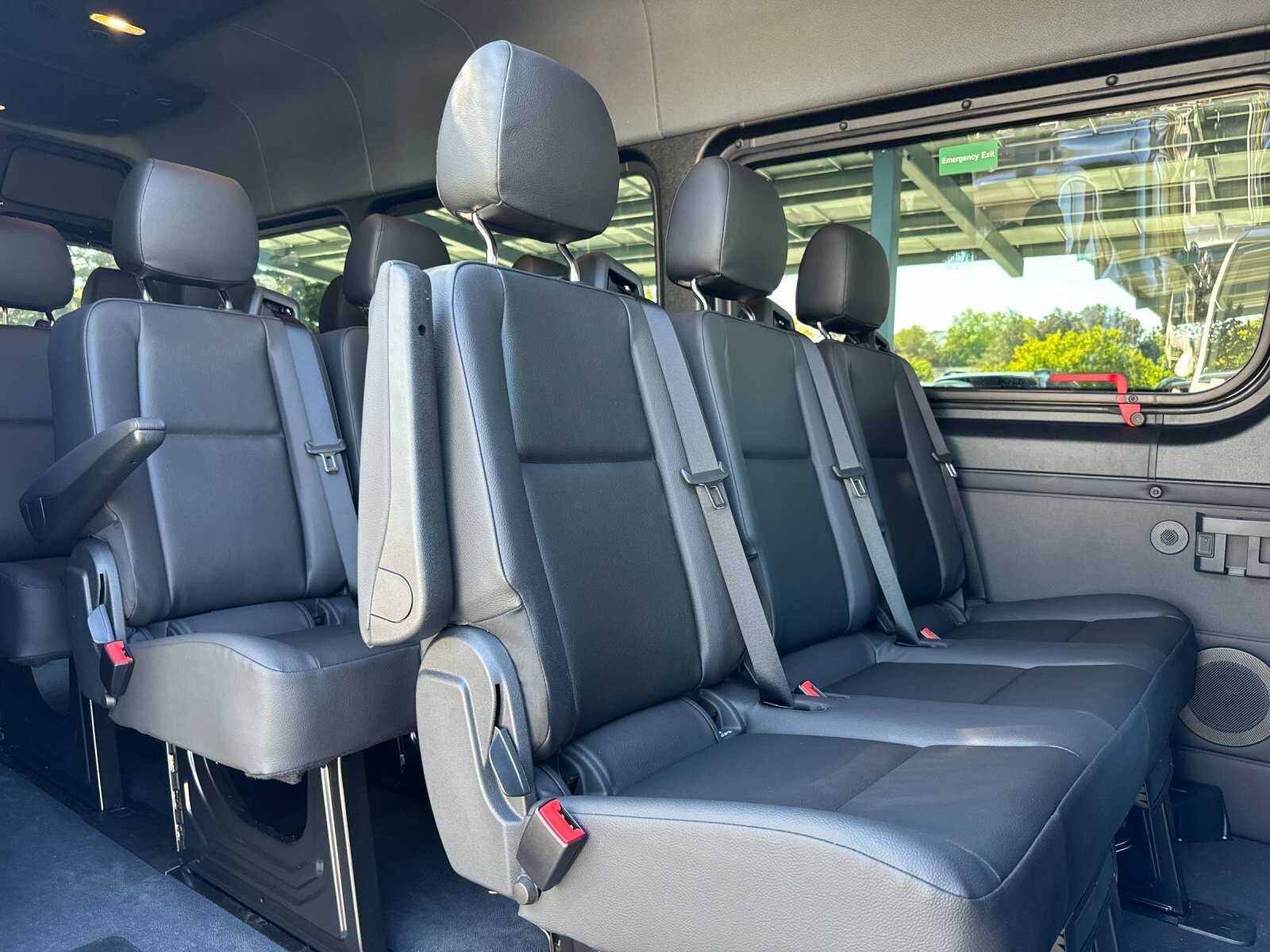 New 2026 Jet Black Mercedes-Benz 2500 High Roof SO Diesel 170 WB image 12